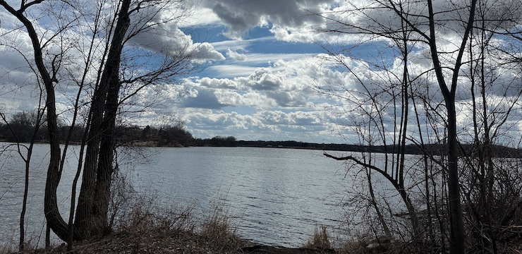 Lake with Clouds